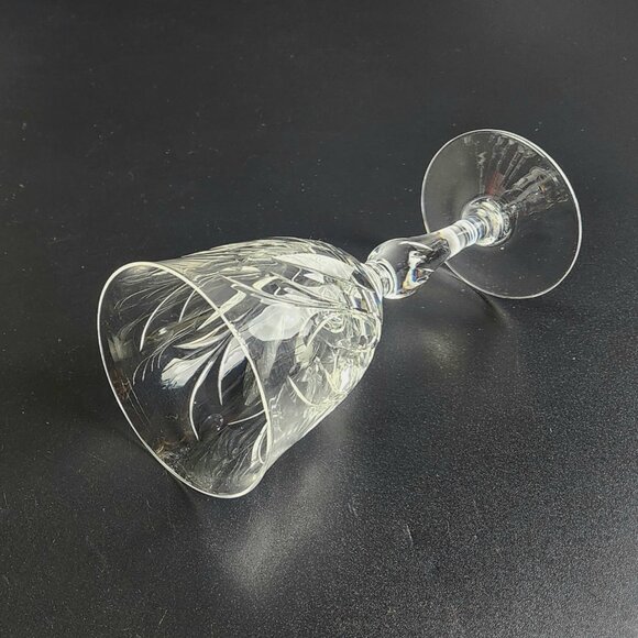 Vintage - Claret Wine Marlborough by Stuart - Single - 5 5/8" Tall - Chipped - Picture 2 of 9